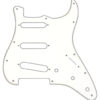 FENDER STRAT PICKGUARD WHITE
