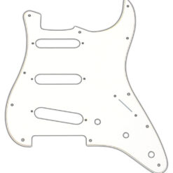 FENDER STRAT PICKGUARD WHITE