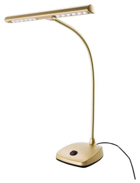 K&M 12297 PIANO LIGHT GOLDEN