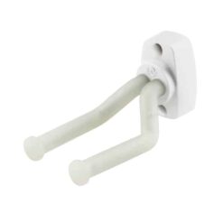 K&M 16280 GUITAR WALL MOUNT WHITE
