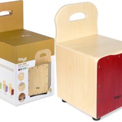 STAGG KIDS CAJON RED