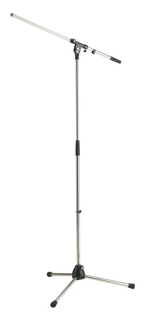 K&M 210/2 MICROPHONE STAND NICKEL