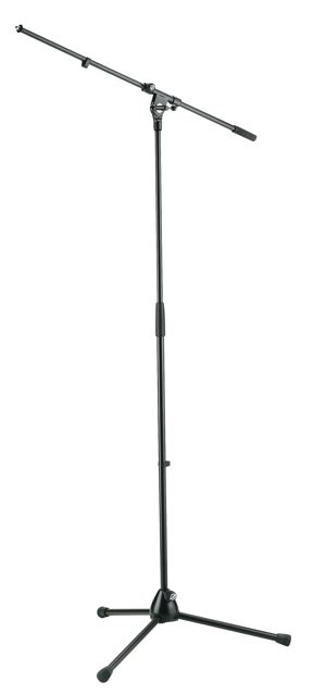 K&M 210/2 MICROPHONE STAND BLACK