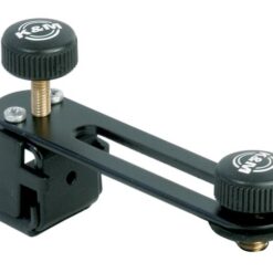 K&M 24035 DRUM MIC.HOLDER BLACK