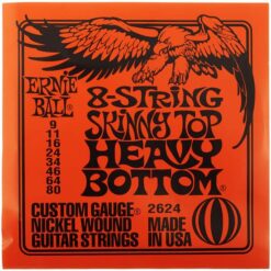 ERNIE BALL 8-STRING SKINNY TOP HEAVY BOTTOM