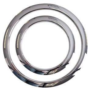 GIBRALTAR 5 IN. CHROME PORT HOLE RING