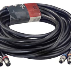 STAGG 8 CHANNEL XLR MULTIFORE CABLE 15M