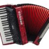 HOHNER BRAVO III 80 RED SILENT KEY