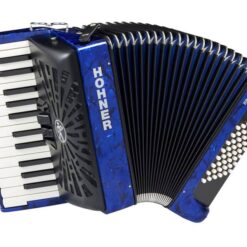 HOHNER BRAVO II 48 DARK BLUE SILENT KEY