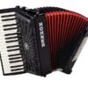 HOHNER BRAVO III 72 BLACK SILENT KEY