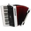 HOHNER BRAVO III 96 WHITE SILENT KEY