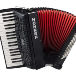 HOHNER BRAVO III 96 BLACK SILENT KEY
