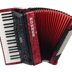 HOHNER BRAVO III 96 RED SILENT KEY