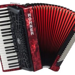 HOHNER BRAVO III 120 RED SILENT KEY