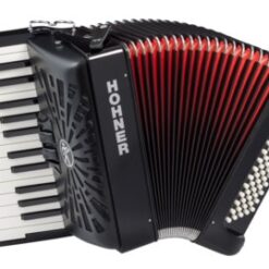 HOHNER BRAVO II 60 BLACK SILENT KEY