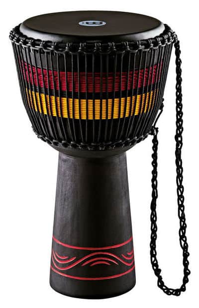 MEINL AFRICAN DJEMBE X-LARGE BLACK RED