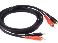 KLOTZ ATCC0100 RCA TWIN CABLE 1m.
