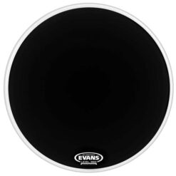EVANS 22 BASS DRUM EQ1 RESO BLACK