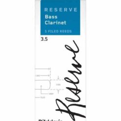 DADDARIO RESERVE BASS CLARINET 3.5 5-BOX