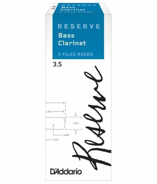 DADDARIO RESERVE BASS CLARINET 3.5 5-BOX