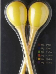 STAGG EGG-MAL-YW 2 PCS MARACAS LARGE