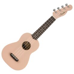 FENDER VENICE SOPRANO UKULELE SHELL PINK