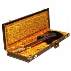 FENDER DELUXE JAZZ BASS CASE BRN