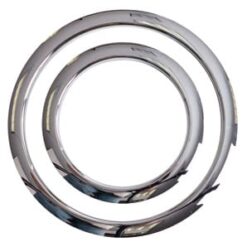 GIBRALTAR 4 IN. CHROME PORT HOLE RINGS