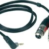 KLOTZ AY8A-0300 MINIJACK-2 XLR FEMALE