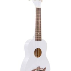 KALA GREAT WHITE SOPRANO SHARK UKULELE