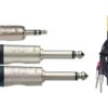 STAGG NYC3 3M MINI STEREOPLUG / 2x PLUG