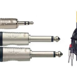 STAGG NYC3 3M MINI STEREOPLUG / 2x PLUG