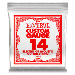 ERNIE BALL .014 PLAIN SINGLE STRING