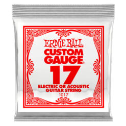ERNIE BALL .017 PLAIN SINGLE STRING