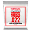 ERNIE BALL .022 PURE NICKEL WOUND SINGLE