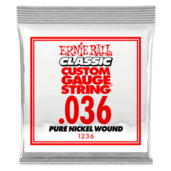 ERNIE BALL .036 PURE NICKEL WOUND SINGLE