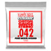 ERNIE BALL .042 PURE NICKEL WOUND SINGLE