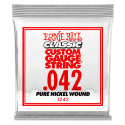ERNIE BALL .042 PURE NICKEL WOUND SINGLE