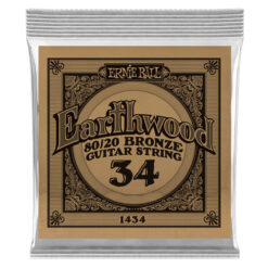 ERNIE BALL .034 EARTHWOOD SINGLE STRING