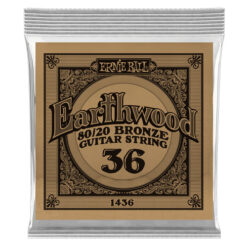 ERNIE BALL .036 EARTHWOOD SINGLE STRING