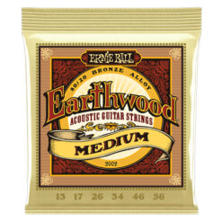 ERNIE BALL EARTHWOOD MEDIUM 13-56