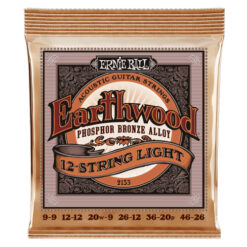 ERNIE BALL 12 STRING EARTHWOOD PHOSPHOR BRONZE ACOUSTIC