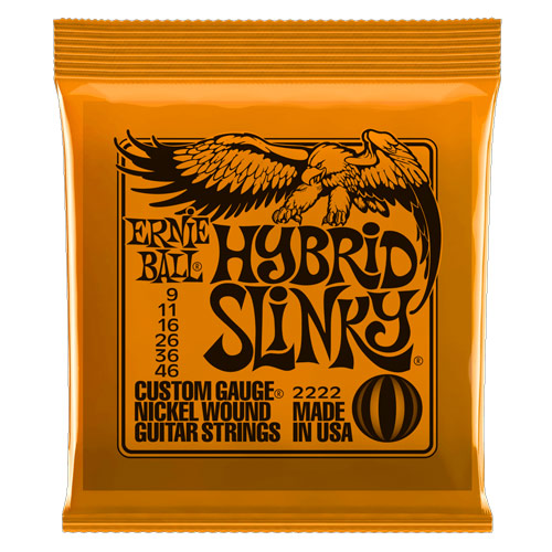 ERNIE BALL HYBRID SLINKY 09-46