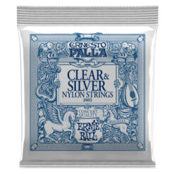ERNIE BALL NYLON CLEAR/SILVER