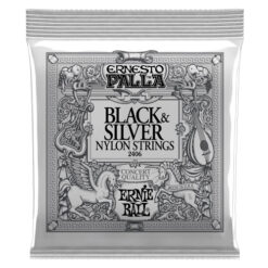ERNIE BALL NYLON BLACK/SILVER