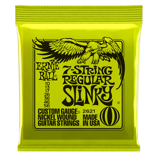 ERNIE BALL 7-STRING REGULAR SLINKY 10-56