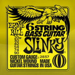 ERNIE BALL 6-STRING BASS GUITAR 20-90