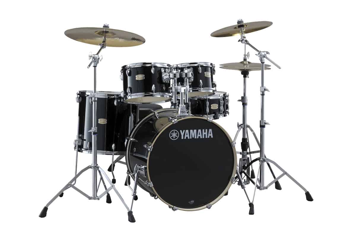 YAMAHA STAGE CUSTOM BIRCH 2F5 RAVEN BLACK