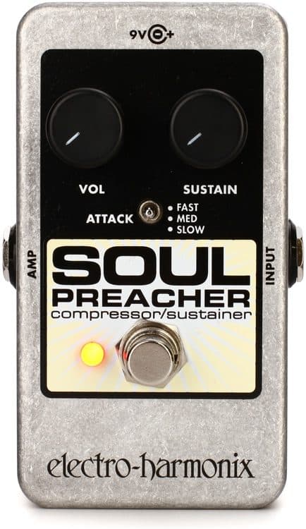 ELECTRO HARMONIX SOUL PREACHER COMPRESSOR SUSTAINER