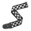PLANET WAVES STRAP LARGE POLKA SILVER DOTS